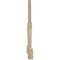 Ekena Millwork Kennewick Rough Sawn Timber Gable Bracket, Douglas Fir, 84"W x 38"H x 2"D x 6"F, 11/12 Pitch GBW084X38X0206KEN00RDF - alternate 5